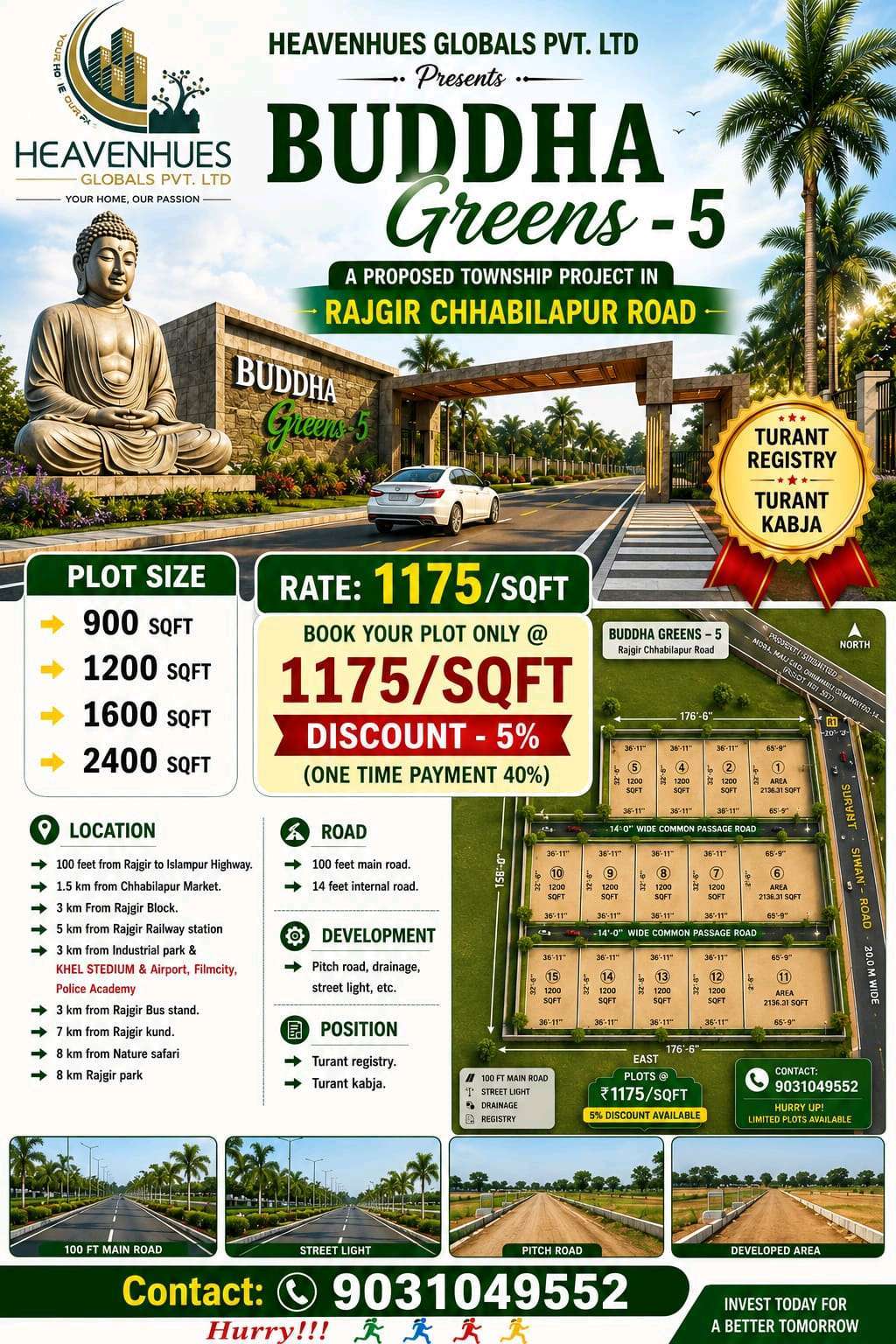 Buddha Greens Township Entrance