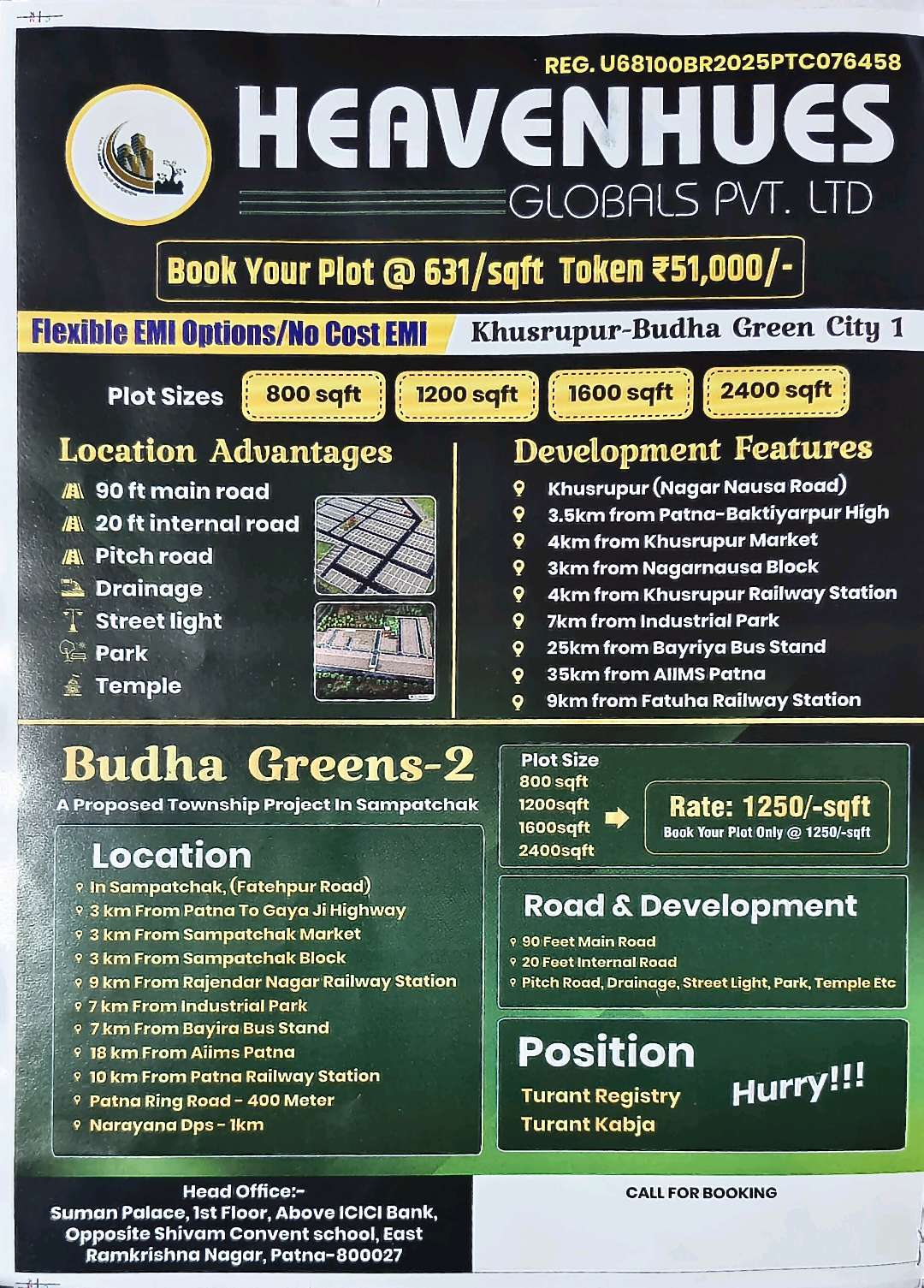 Heavenhues Globals Corporate Poster