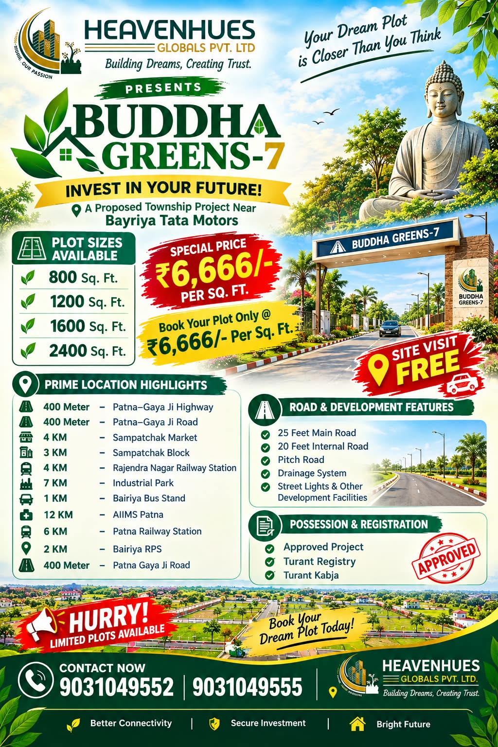 Buddha Green 6 Layout Plan
